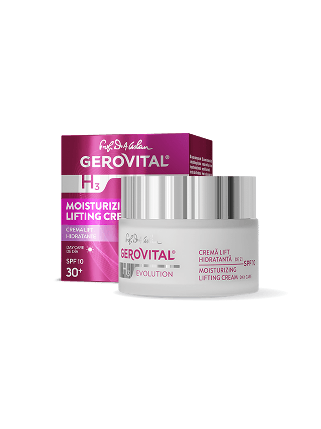 Gerovital Evolution - Hydraterend lifting crème dagverzorging (SPF 10 I 30+)